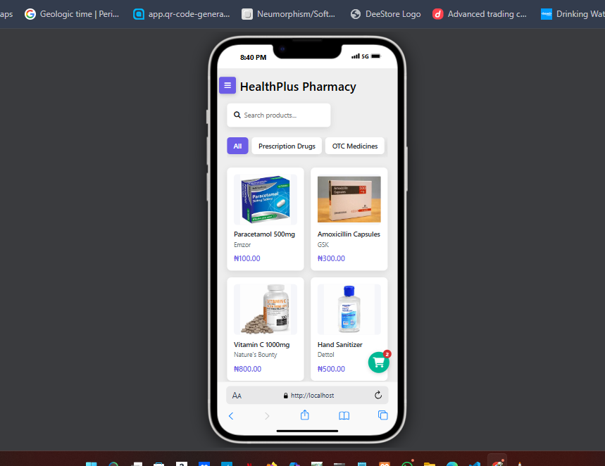 DeeStore Dashboard Preview 1